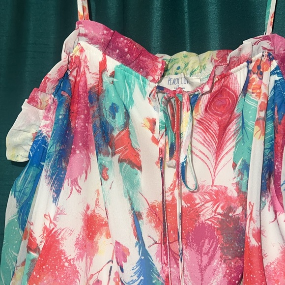 Peach Love Romper - Picture 7 of 7